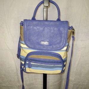 Women's Blue & Brown Kim Rodgers Crossbody Bag